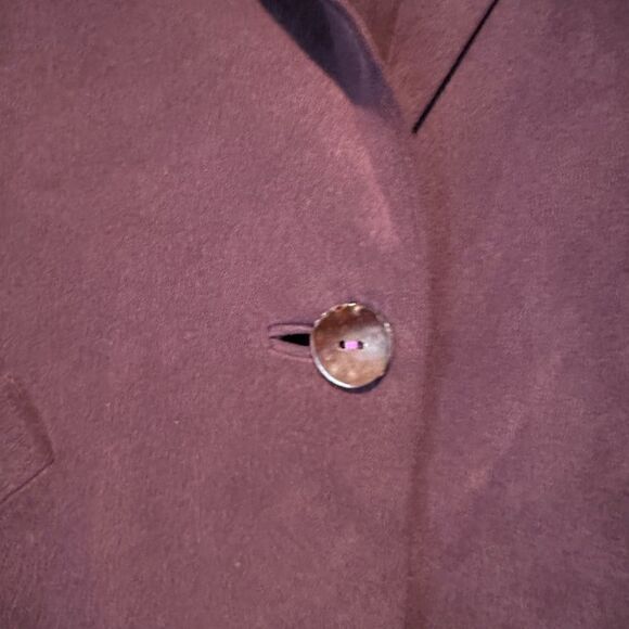 Dana Buchanan Petites Silk Suit Purple - Picture 5 of 11